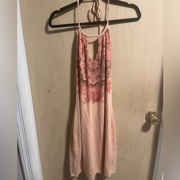 Venus cover up halter embellished small peach colored - Picture 7 of 8